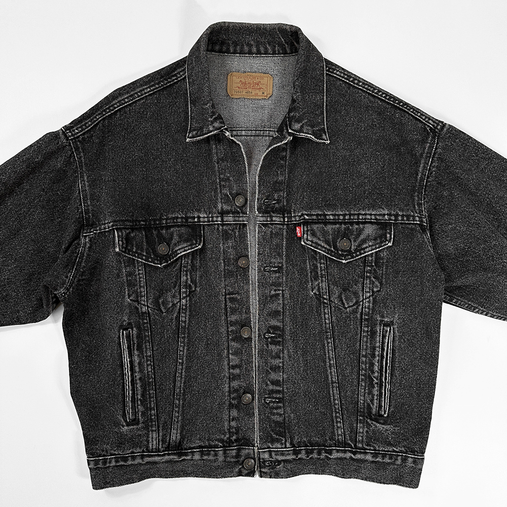 極上美品◎80s ビンテージ◎USA製 Levi's 70507 4858 ブラック